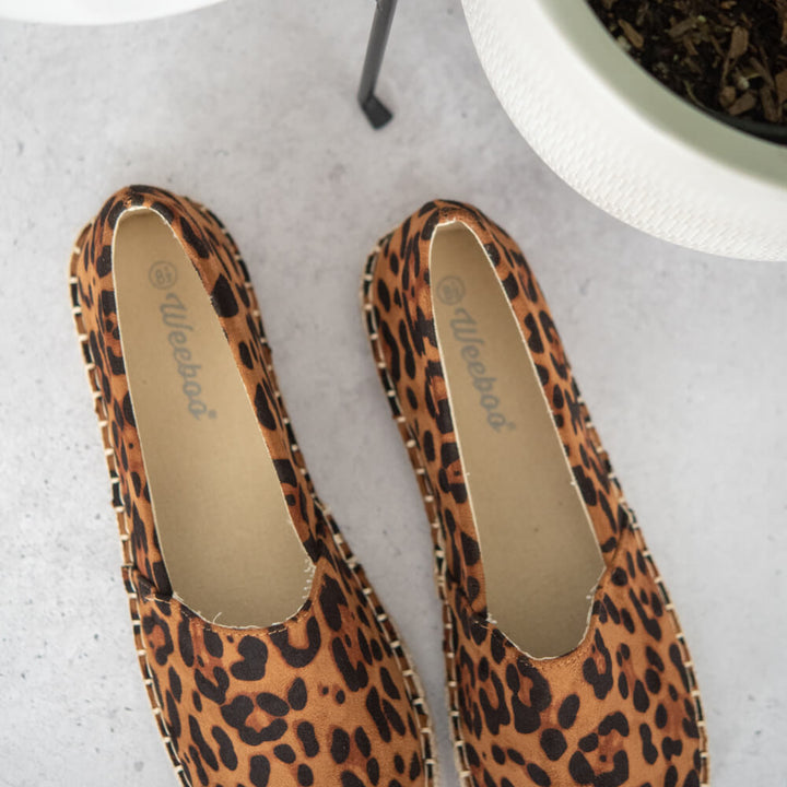 Sexy Leopard Espadrille Shoes