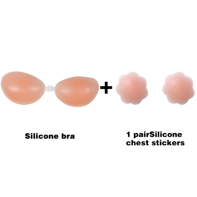 Strapless Bra Stealth Nipple Cover