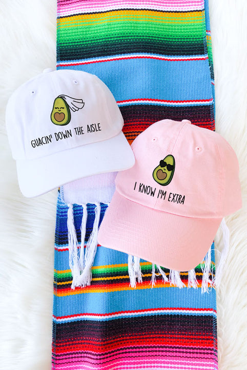 Guacin' Down the Aisle - Fiesta Avocado Hats!