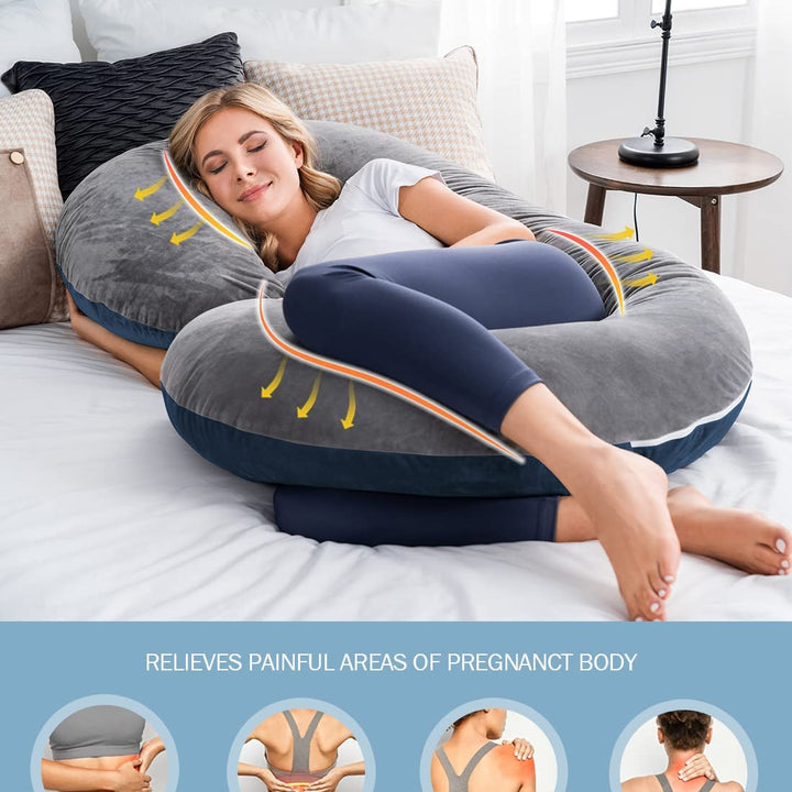 C-Shaped Body Pregnancy Pillow